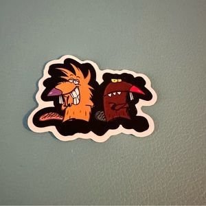5/$10 Nickelodeon Angry Beavers 90s Sticker